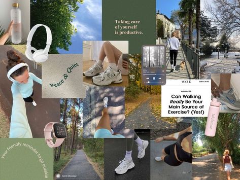 Lifestyle Aesthetic Collage, Collage Wallpaper Ipad, Green Juice Girl, Tablet Background, Aesthetic Collage Wallpaper, Fitness Vision Board, Collage Wallpaper, Exercise Motivation, Lifestyle Aesthetic