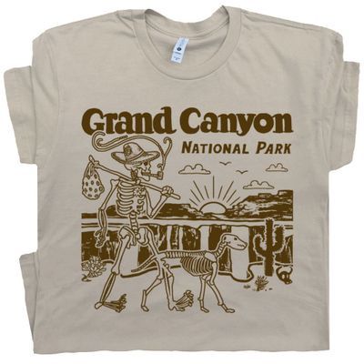 National Park Shirts, River Shirts, Camp Shirts, Camping Shirts, National Park Shirt, Tan T Shirt, Surf Shirt, Grand Canyon National Park, Hiking Shirts