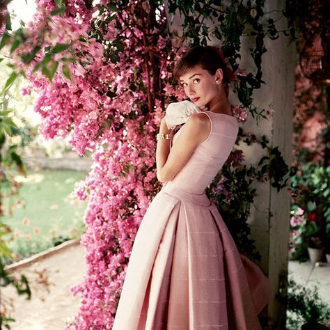 Belgian-born British actress Audrey Hepburn wearing a Givenchy afternoon cocktail dress from his Spring/Summer 1955 collection. Photographed at Villa Rolli in Italy, June 1955. Dresses Classy Elegant, Norman Parkinson, Cocktail Attire Men, Cocktail Dress Classy, Audrey Hepburn Style, Hepburn Style, Cocktail Dress Prom, Glamour Magazine, Cocktail Dress Wedding