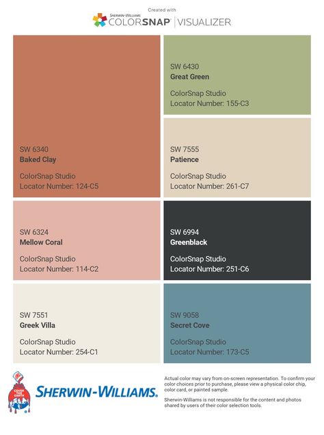 Spanish Hacienda Color Palette, Spanish Modern Color Palette, Siena Color Palette, Sherwin Williams Baked Clay, Mediterranean Style Color Palette, Spanish Style Home Color Palette, Italian Villa Color Palette, Baked Clay Sherwin Williams, Mediterranean House Color Palette