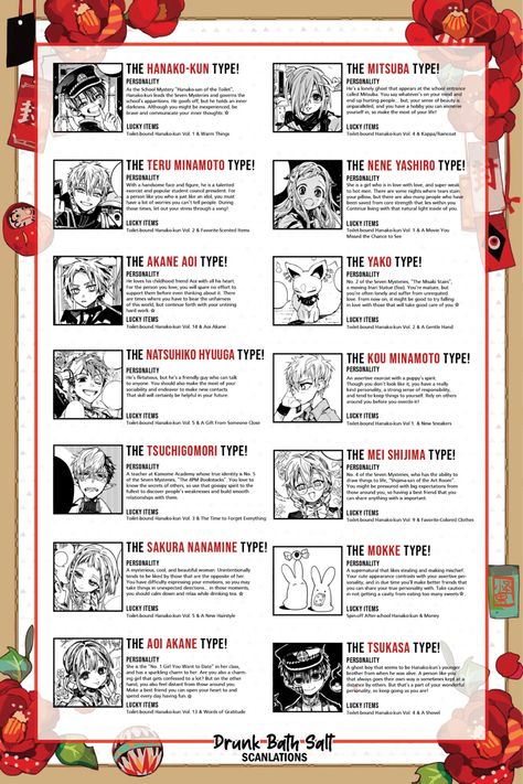 Tbhk Volume 1 Last Page, Tbhk Bonus Manga, Tbhk Characters Sheet, All Tbhk Characters, Tbhk Characters Name, Tbhk Character Names, Tbhk Headcannons, Tbhk Characters, Tbhk Aesthetic