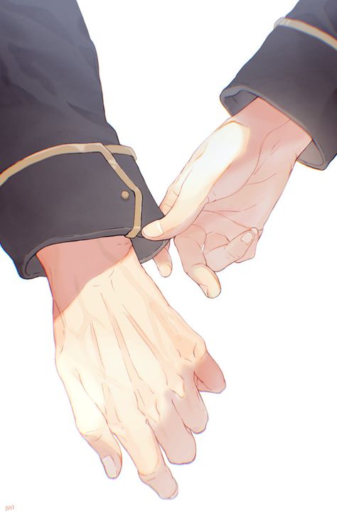 Anime Handcuffed Hands, Holding Hands Sketch, Romantic Profile, Holding Hands Drawing, Aesthetic Paintings, Paintings Ideas, Couple Sketch, Anime Hands, Couple Hands