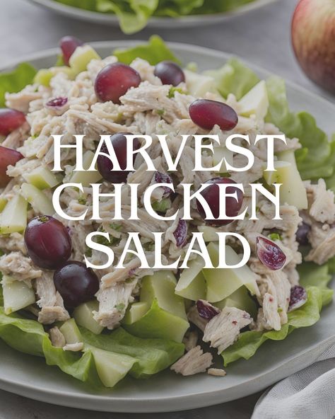 Fall flavors have arrived, and so has this incredible Harvest Chicken Salad! 🍁   This easy-to-make lunch is packed with flavor, thanks to a delicious combination of rotisserie chicken, seasonal fruits, and my handcrafted For the Birds spice blend. It's the perfect make-ahead lunch for crisp Autumn days.   Head to my blog (link in bio or url below) for the full recipe and let me know what you think! Harvest Chicken Salad, Harvest Chicken, Seasonal Fruits, Chicken Salad Recipe, Make Ahead Lunches, For The Birds, Crisp Autumn, Fall Flavors, Making Lunch