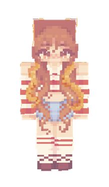 Ginger Minecraft Skin, Minecraft Skins Female Aesthetic, Minecraft Java Skin, Minecraft Skins Red Hair, Scene Minecraft Skin, Skinseed Minecraft Skins, Minecraft Cute Skins, Hd Minecraft Skins, Minecraft Skin Layout