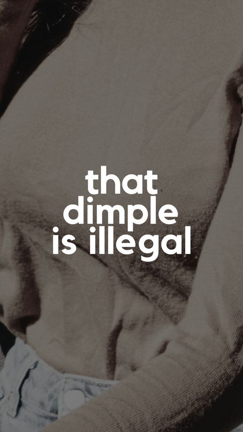 Quotes About Dimples, Dimples Aesthetic, Dimples Quotes, Dimple Girl, Ig Theme, Song Captions, Always Coca Cola, Taking A Picture, Bts Song Lyrics