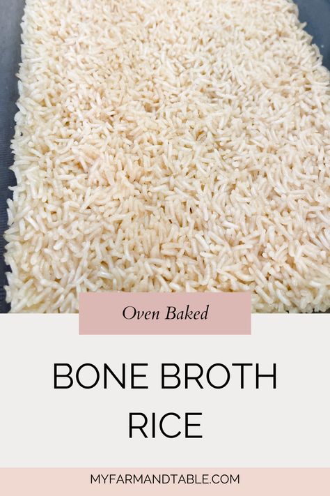 Discover the ultimate comfort food with our Simple Bone Broth Oven Baked Rice Recipe! This easy and nutritious dish combines the rich flavors of bone broth with perfectly baked rice, creating a deliciously hearty meal. Perfect for busy weeknights or as a wholesome side dish, our step-by-step guide ensures flawless results every time. Boost your meals with this nourishing recipe. Visit our blog for the full recipe and tips! Oven Baked Rice, Rice Bake Recipes, Rice Types, Baked Rice, Flavored Rice, Lime Rice, Cilantro Lime Rice, Spanish Rice, Thai Dishes