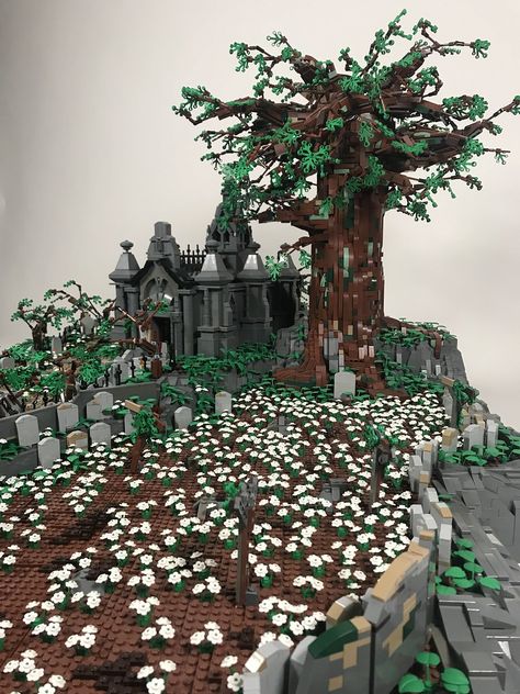 Bloodborne hunters dream LEGO moc close ups. This build to… | Flickr Bloodborne Hunters Dream, Hunters Dream, Lego Board, Lego Boards, Lego Creative, Special Place In My Heart, Amazing Video, Bloodborne, Lego Projects