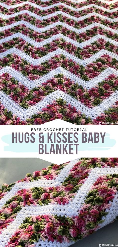 Crochet Blanket Using Bulky Yarn, Varigated Crochet Blanket Patterns, Chevron Blankets, Crochet Hugs, Baby Blanket Free Crochet Pattern, Crochet Ripple Pattern, Crochet Blanket Chevron, Chevron Crochet, Crochet Baby Blanket Free Pattern