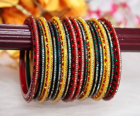 rajasthani traditional lakh bangles latest design 2021 -: For product related enquiry call or WhatsApp us at +91-9460223472 you can also order by visiting our website:- www.mbskart.com click here to order👉 https://www.mbskart.com/product/rajasthani-traditional-lakh-bangles-9/ >> Sizes available -: 2/4(S) -: 2/6(M) -: 2/8(L) Dispatch time - within 7days Delivery time -10 to 12 days Lakh Bangles, Fancy Makeup, Fancy Jewellery, Bangle Designs, 12 Days, Latest Design, Click Here, Bangles, Makeup