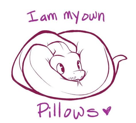 To the people who ask me how it is to have a ball Python... Snake Drawing, Cute Reptiles, Cute Snake, Snake Art, Dessin Adorable, A Snake, Arte Fantasy, Cute Animal Drawings, Cute Little Animals