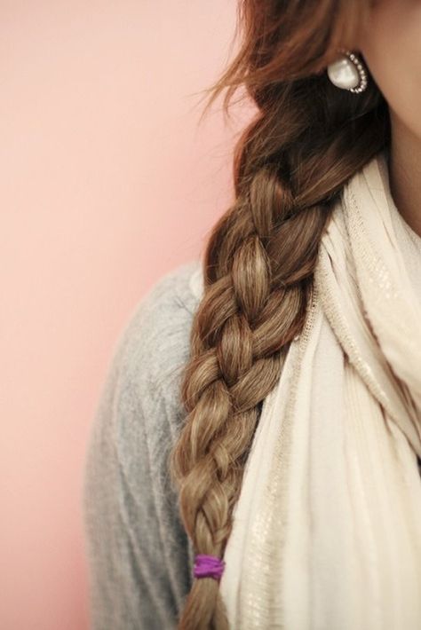 22 Amazing Braid Hairstyle Tutorials Four Strand Braids, 4 Strand Braids, Knot Braid, Plaits Hairstyles, Strand Braid, Hair Envy, Hair Dos, About Hair, Ombre Hair