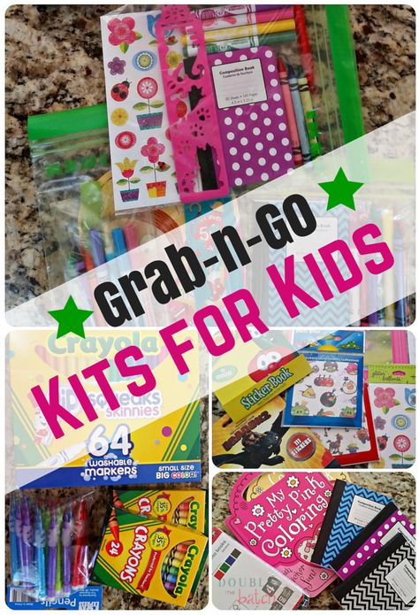 What started as a simple idea, has become an obsession! My kids love these grab n go kits! (kids activities, DIY) Diy Paper Art, Grab N Go, Go Kit, Road Trip Activities, Craft Kits For Kids, Activity Kits, Kids Activity, Crafts For Girls, Kids Corner