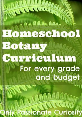 Botany Lessons High School, Botany Unit Study, Homeschool Botany, Pagan Homeschooling, Homeschool Science Curriculum, Nature School, Homeschool Education, Unit Studies, Plant Science