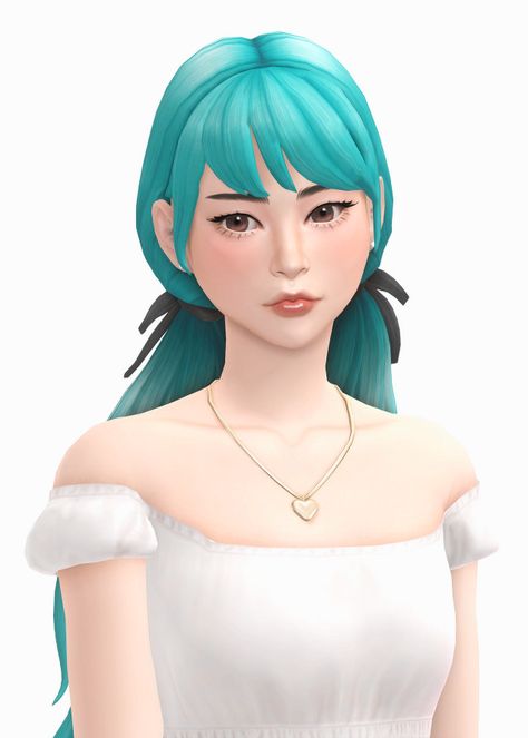 Sims 4 Anime Hair, Colors For Hair, Cc Hair, Sims Packs, Sims 4 Anime, Pelo Sims, Sims 5, Gothic Hairstyles, Sims 4 Mm Cc