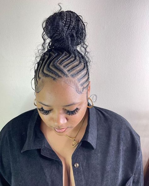 Cute Protective Hairstyles, Hairstyles For Natural Hair, Cornrows Braids For Black Women, Braided Hairstyles For Black Women Cornrows, Protective Hairstyles For Natural Hair, Feed In Braids Hairstyles, Box Braids Hairstyles For Black Women, Braids Hairstyles Pictures, Braided Cornrow Hairstyles