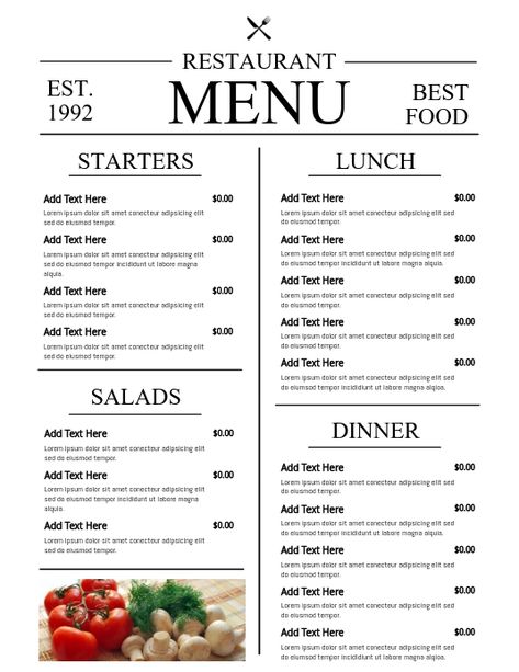 menu flyer, restaurant menu template, food menus, menu designs, small business flyers, bar menus, pizza menus, menus for restaurants, cafe menus, templates, flyers, postermywall. Cafe Menus Food, Cafe Menus For Bloxburg, Food Menu Design Ideas Layout, Typography Restaurant, Breakfast Menu Design, Dream Restaurant, Menu Board Restaurant, Food Logo Design Inspiration, Restaurant Identity