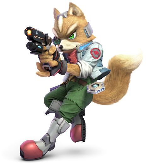 Fox McCloud from Super Smash Bros. Ultimate #illustration #artwork #gaming #videogames #characterdesign Super Smash Bros Characters, Fox Mccloud, Smash Ultimate, Nintendo Switch System, Switch Nintendo, Fox Games, Nintendo Characters, Star Fox, Super Smash Brothers