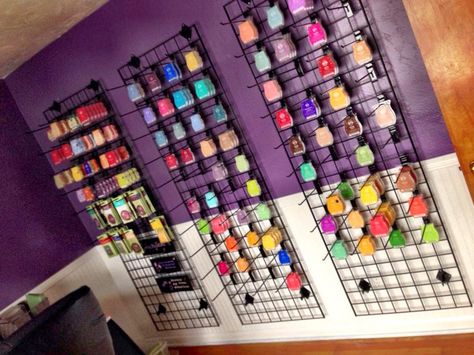 The Sassy Homemaker: My Scentsy Office Scentsy Organization, Scentsy Office, Scentsy Hacks, Scentsy Display, Wax Melts Storage, Home Business Organization, Scentsy Games, Scentsy Recipes, Mom Cave