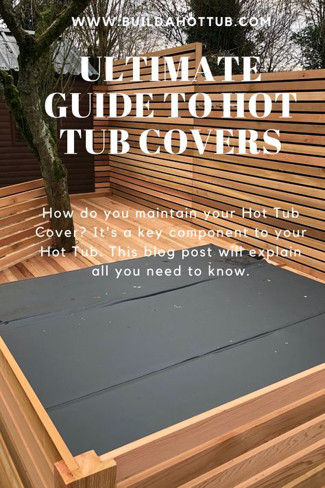 Large Swim Spa, Jacuzzi Covers, Soft Tub, Large Hot Tub, Round Hot Tub, Hot Tub Surround, Diy Hot Tub, Tub Cover, Chalet Design