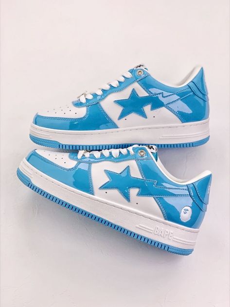 Bapesta Shoes, Bape Shoes, Bape Sneakers, Bape Sta, Kd Sneakers, Ape Bape, Preppy Shoes, Bathing Ape, Swag Shoes