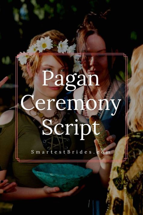 If you are going for a Pagan style ceremony at your wedding, this article is for you. It provides you with an outline of the ceremony with some parts where you can add your beautiful vows. This is a beautiful and unique way to do your ceremony. If you like what you see be sure to save this pin to your Boards so you don’t lose it! #wedding#unique#vow#outline#SmartestBrides Vow Outline, Pagan Wedding Dresses, Pagan Style, Wiccan Wedding, Ceremony Script, Pagan Fashion, Witch Wedding, Nordic Wedding, Beautiful Vows