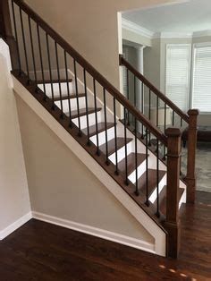 Best 5 Stairs Makeover Iron #stairs #stairsdesign #design #ideas Stair Railing Makeover, Interior Stair Railing, Wrought Iron Stair Railing, Stair Rails, Diy Staircase, Stairs Makeover, Iron Stair Railing, Iron Staircase, Wrought Iron Stairs