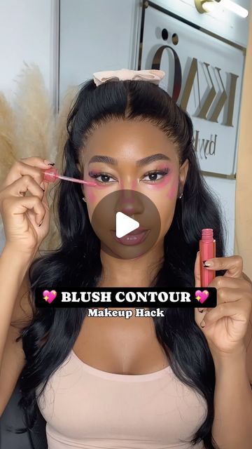 KKAÖ by KKB on Instagram: "BLUSH CONTOUR? hmmmm… Did it work or na?🤔👀 would you try this? Having the right shade of blush is very important lol  I used the @kkaobeauty Berry Passionfruit Liquid Jelly Blush ( obsessed! 🥹😍) & the @kkaobeauty Essential Concealers ( coming soon🤫😍) also.. I had to line my lips. No way I was gonna go without that..😂😅  Shop now! 👑💖 Shopkkao.com 🛍️🛒  Save & try it ✅✅✅  How to blush contour Blush contouring  Liquid blush How to apply liquid blush  Lipstick contour hack  Makeup hack  Video credit @taontm 👏😍  #blush #miamimua #makeuphack #dubaimua #houstonmua" How To Put On Liquid Blush, Liquid Blush How To Apply, How To Apply Liquid Blush, Makeup Hacks Videos, Blush Lipstick, Blush Contour, Hacks Videos, How To Apply Blush, How To Apply Lipstick