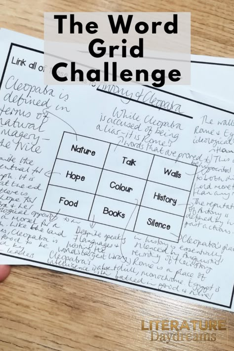 Classroom Secondary, Homework Activities, Vocabulary Instruction, Teaching High School English, Ela Writing, Teaching Vocabulary, Secondary Ela, Middle School Reading, Instructional Coaching