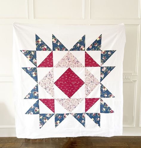 Triangle Quilt Patterns, Half Square Triangle Quilts Pattern, Oversized Quilt, Triangle Quilt Pattern, Triangle Quilts, Quilt Big, Block Quilts, Sunflower Quilts, Heart Quilt Pattern