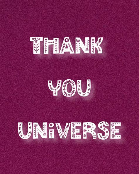 #universe #gratitude #manifest #grateful #thankful #wallpaper Low Attraction Wallpaper, Low Of Attraction Wallpaper, Thank You Universe Wallpaper, Thankful Wallpaper, Universe Gratitude, Attraction Wallpaper, Universe Wallpaper, Board Manifestation, Vision Board Manifestation