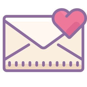 Cute Mail Icon, Icons For Messages, Message Icon Aesthetic, Mail Icon Aesthetic, Messages Icon Aesthetic, Icon Message, Messages Icon, Message Icon, Marker Icon