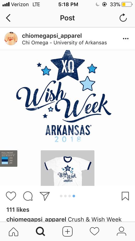 Chi Omega Make A Wish Shirts, Make A Wish Chi Omega, Chi Omega Make A Wish, Chi Omega Sorority, Merch Ideas, Sorority Tshirts, University Of Arkansas, Sorority Life, Chi Omega