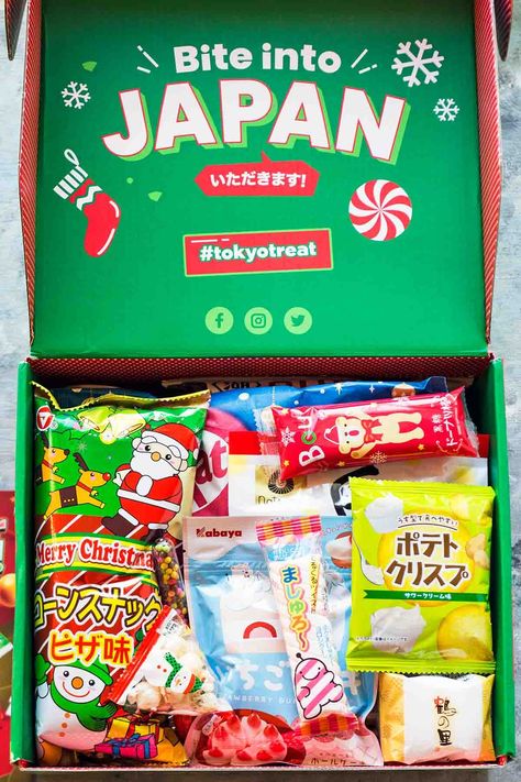 Tokyo Treat Review » LeelaLicious Truffle Potato Chips, Tokyo Treat, Japanese Treats, Snack Boxes, Chocolate Strawberry Cake, Instant Ramen, Sour Cream And Onion, Japanese Snacks, Surprise Box