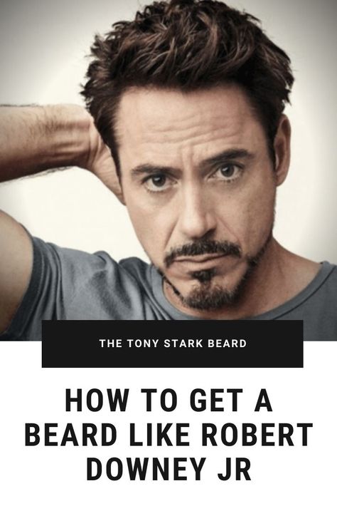 This guide will show you how to grow your beard like Robert Downey Jr as Tony Stark in Ironman by Marvel Comics. #beard #Ironman #Tony Stark Tony Stark Haircut, Robert Downey Jr Haircut, Tony Stark Hairstyle, Robert Downey Jr Hairstyle, Tony Stark Beard Style, Robert Downey Jr Tony Stark, Robert Downey Jr Beard, Beard Trimming Styles, Zodiac Robert Downey Jr