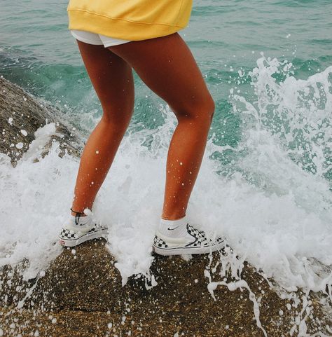 #vans #water #summer #cali #beach #wet Cali Beach, Vans Aesthetic, Trend 2024, Travel Shoes, Beach Aesthetic, Instagram Inspiration, Book Aesthetic, Vans Shoes, Cali