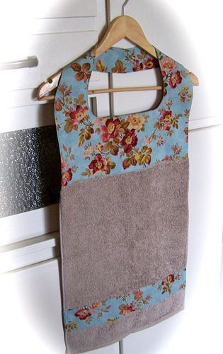 Clothing protector for older adults or disabled person. | by www.cathandbec.com Denim Aprons, Nursing Home Gifts, Burp Clothes, Clothing Protectors, Handmade Bib, Sewing To Sell, Apron Sewing Pattern, Bib Pattern, Adult Bibs