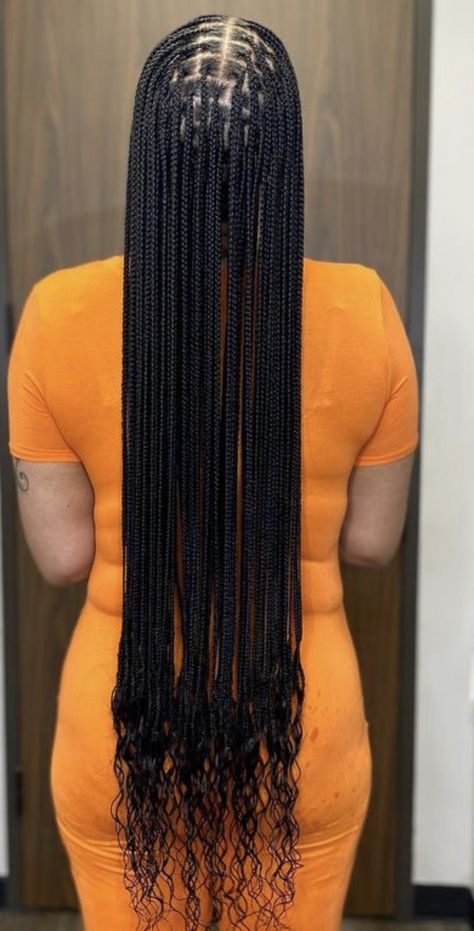 Box Braids With Loose Ends, Box Braids Wavy Ends, Braids With Wavy Ends, Medium Box Braids, Loose Ends, Box Braids, Hair Inspo, Cute Hairstyles, Braided Hairstyles