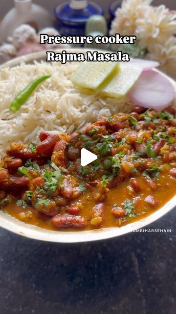 Rajma Recipe Video, Rajma Masala Recipe, Rajma Masala, Rajma Recipe, Kasuri Methi, Red Chilli Powder, Cumin Seeds, Masala Recipe, Green Chilli