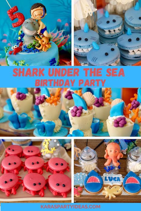 Sea Party Ideas Decoration, Under The Sea 3rd Birthday Party Boy, Boys Under The Sea Birthday Party, Under The Sea Birthday Boy, Ocean Theme Birthday Party Boy, Under The Sea Birthday Party Ideas, Under The Sea Boy Birthday Party, Under The Sea 1st Birthday Boy, Under The Sea First Birthday Boy