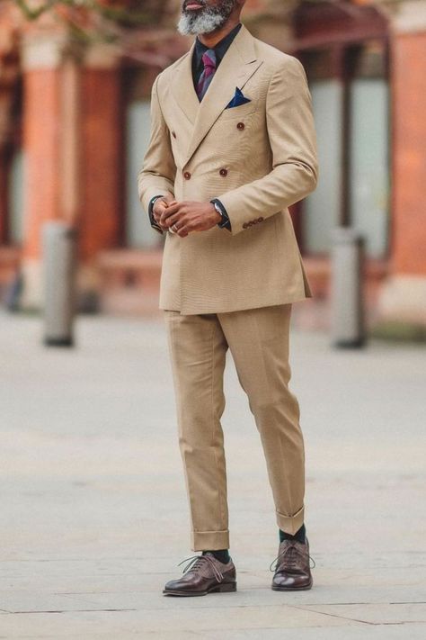 Tan Suits, The Kingsman, Dapper Suits, Groom Wedding Attire, Tan Suit, Suits Style, Gentleman's Wardrobe, Summer Tan, Custom Suits