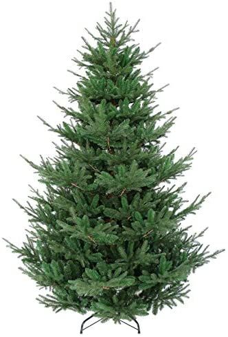 6 Ft Pre-lit Rocky Mountain Fir Wide Artificial Christmas Tree (6ft Pre-lit) : Amazon.ca: Home Christmas Tree 6ft, Christmas Tree With Led Lights, 6ft Christmas Tree, Realistic Artificial Christmas Trees, Led Christmas Tree Lights, Tree Artificial, Fir Christmas Tree, Prelit Tree, Fake Trees