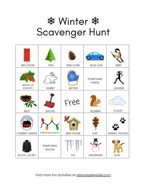 Winter Scavenger Hunt For Kids Indoor, Winter Scavenger Hunt Outdoor, Photo Scavenger Hunt For Adults, Winter Scavenger Hunt For Kids, Scavenger Hunt For Adults, Nature Scavenger Hunt For Kids, Winter Scavenger Hunt, Nature Scavenger Hunt, Trip Games