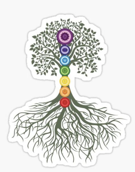 Introducing the Kundalini Chakra Tree Sticker – your gateway to balance and harmony! This enchanting sticker is available in a variety of merchandise, making it perfect for adding a touch of spiritual serenity to your life. With its vibrant colors and intricate design, it effortlessly enhances any surface it graces. Embrace the benefits of this mystical symbol and experience a deeper connection with your chakras. Elevate your surroundings and let the Kundalini Chakra Tree Sticker inspire positiv Chakra Stickers, Kundalini Snake, Kundalini Chakra, Spiritual Stickers, Snake Sticker, Chakra Tree, Yoga Stickers, Yoga Kundalini, Tree Sticker