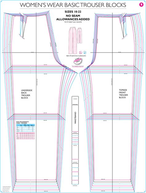 Womens Basic Trouser Block How To Take Trouser Measurements, Trouser Pants Pattern Trouser Pants Pattern For Women, Women’s Trousers Pattern, Trouser Technical Drawing, Jeans Pattern Sewing, Female Trouser Pattern Drafting, Basic Bodice Pattern, Mens Jacket Pattern, Pattern Making Tutorial