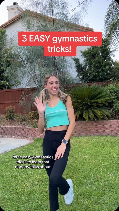 Rylie Shaw | I swear it looks trickier than it actually is! #tutorial #cartwheel #tumbling #gymnast #acro #flips #cheer #dance | Instagram How To Do A Back Limber, Gymnastics Skills For Beginners, Backhandspring Tutorial, Cheerleading Skills, Trampoline Tricks, Acro Tricks, Dance Acro, Tumbling Cheer, Preschool Gymnastics