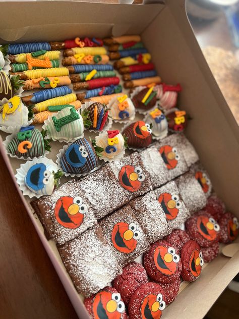 Sesame street party favors