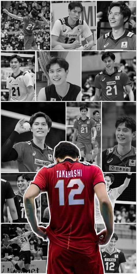 #rantakahashi #ryujinnippon Ran Volleyball, Ran Takahashi Wallpaper, Famous Volleyball Players, Volleyball Wallpapers, Volleyball Images, Volleyball Motivation, Ran Takahashi, Volleyball Photography, Blue Scrapbook