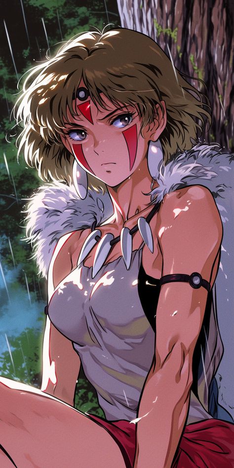 Princess Mononoke Art, Angel Queen, Ghibli Tattoo, The Cat Returns, Manga Cartoon, Anime City, Ghibli Artwork, Studio Ghibli Art, Princess Mononoke