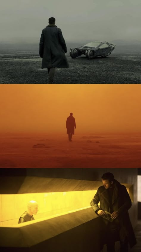 Denis Villeneuve Aesthetic, Dennis Villeneuve Cinematography, Roger Deakins Cinematography, Denis Villeneuve Cinematography, Yellow Cinematography, Dennis Villeneuve, 2049 Blade Runner, Sifi Movies, Cinematography Aesthetic