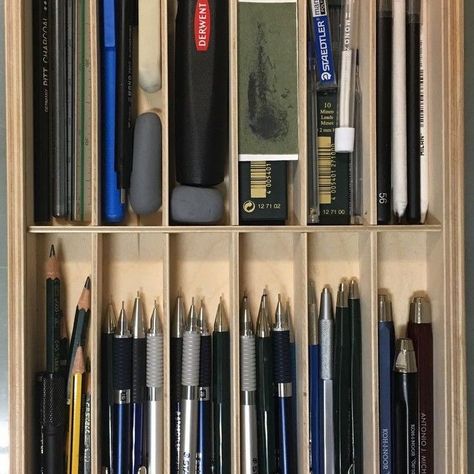 Art Studio Room, Koh I Noor, Study Stationery, Art Studio At Home, Study Room Decor, Art Tools Drawing, Artist Aesthetic, Study Motivation Inspiration, Pens And Pencils